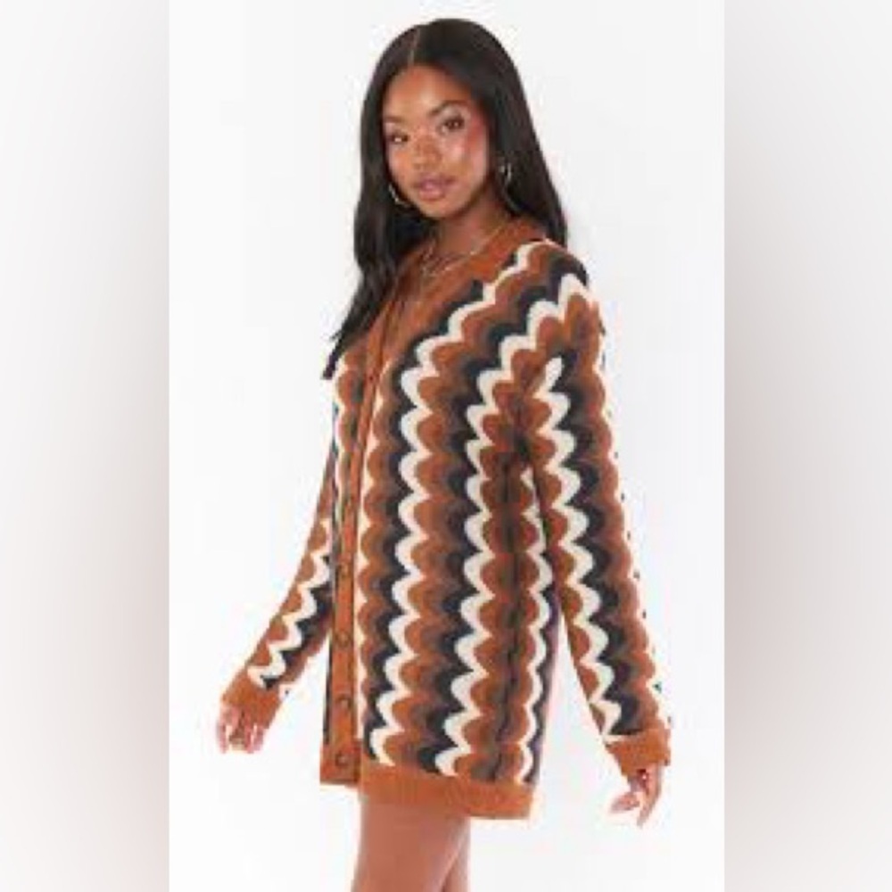 Show Me Your MuMu Bennett Sweater Dress, Size M - Picture 2 of 8